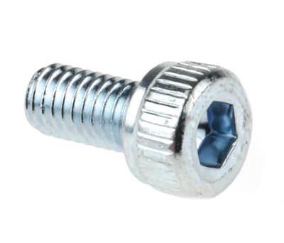 Product image for BZP cap screw,M3x6