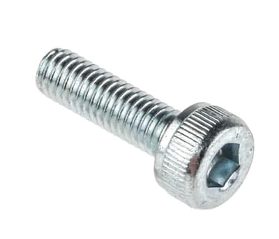 Product image for BZP cap screw,M3x10