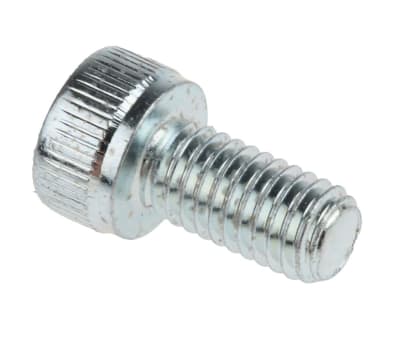 Product image for BZP cap screw,M5x10