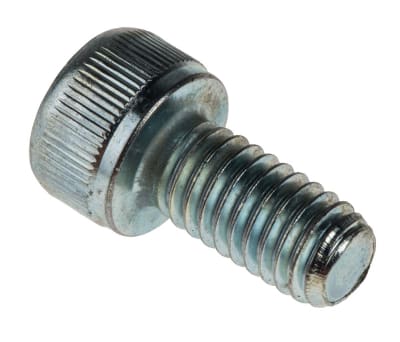 Product image for BZP cap screw,M6x12