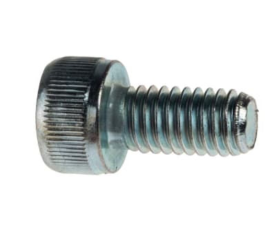 Product image for BZP cap screw,M6x12