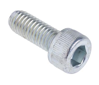 Product image for BZP cap screw,M6x16