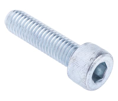 Product image for BZP cap screw,M8x30
