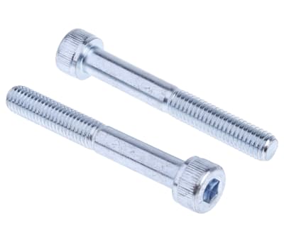 Product image for BZP cap screw,M8x60