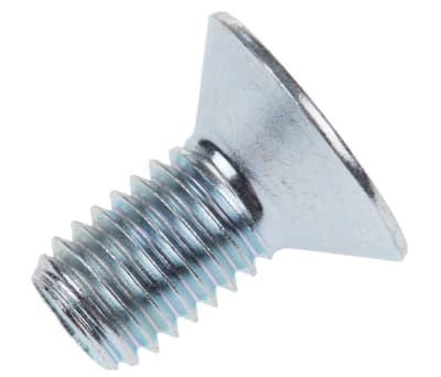 Product image for BZP countersink head,M8x16