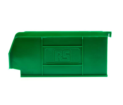 Product image for Green polyprop storage bin,101x167x76mm