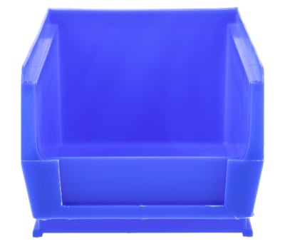 Product image for BLUE POLYPROP STORAGE BIN,101X167X76MM