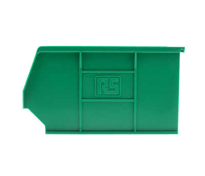 Product image for Green polyprop storage bin,150x240x130mm