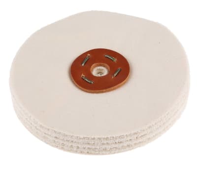 Product image for Pure cotton polishing mop,6in dia x1in T