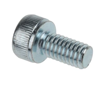 Product image for BZP cap screw, M4x8mm