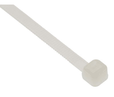 Product image for Cable Tie,150x3.6mm, White, bag of 1000