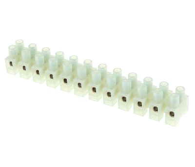 Product image for 12 way nylon 6.6 terminal block