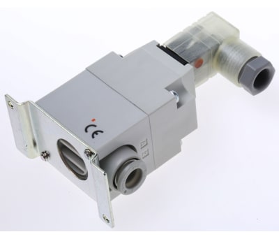 Product image for VQ20 2 port solenoid valve,24Vdc M5 8mm