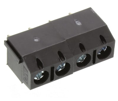 Product image for 4way vertical low profile screw terminal