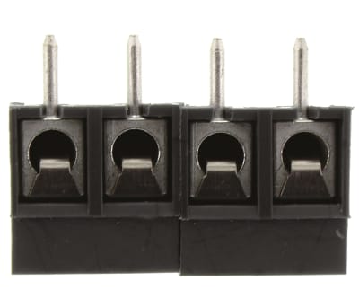 Product image for 4way vertical low profile screw terminal