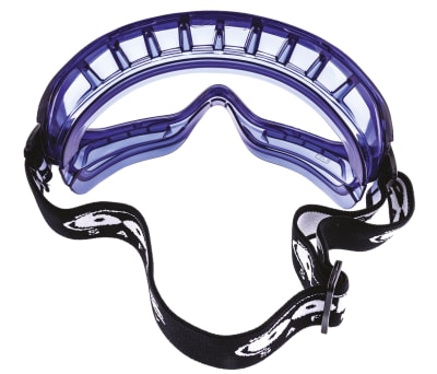 Product image for Bolle Clearblue, Scratch Resistant Anti-Mist Safety Goggles with Clear Lenses