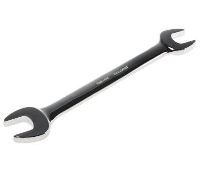 Product image for Steel open end spanner,18x19mm