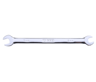 Product image for Steel open end spanner,6x7mm