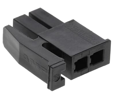 Product image for 2 way 2 row receptacle Mate-N-Lok