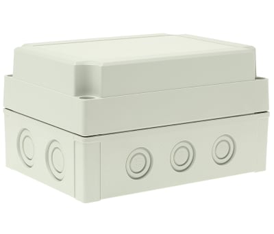 Product image for MNX Enclosure, Grey Lid, 180x130x100mm