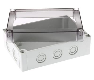 Product image for MNX Enclosure, Clear Lid, 180x130x75mm