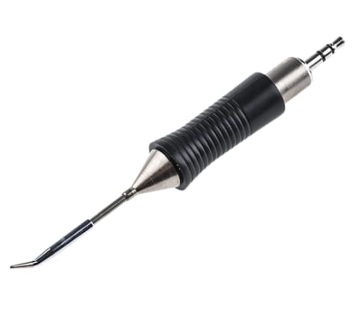 Product image for Soldering tip,RT5,chisel bent,1.3x0.8mm