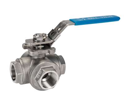 Product image for S/STEEL T PORT BALL VALVE,3/4IN BSP F