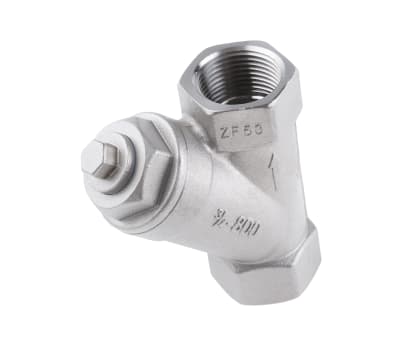 Product image for S/steel Y strainer valve,3/4in BSPP F-F