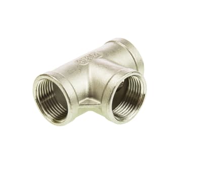 Product image for S/steel equal tee,3/4in BSPP F x 3