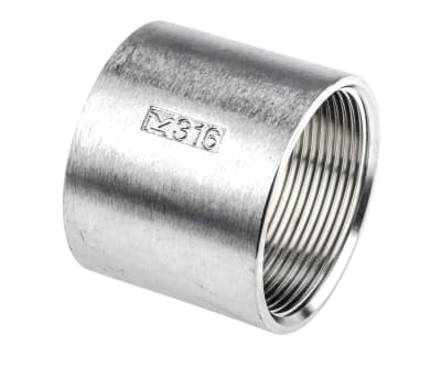 Product image for S/steel equal socket,2in BSPP F-F