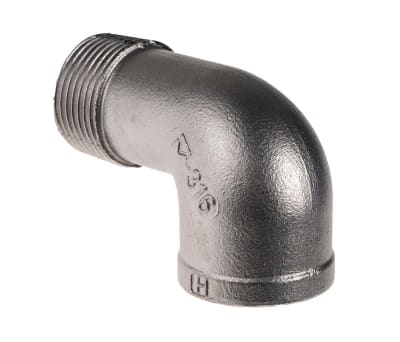 Product image for Street elbow,1in BSPP F-1in BSPT M