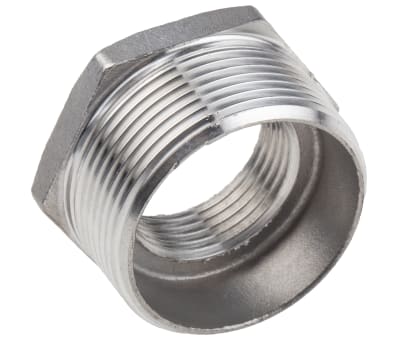 Product image for Hexagon bush,1 1/2in BSPT M-1in BSPP F