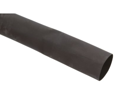 Product image for Heatshrink 12-4mm 3:1 Black HIS-3