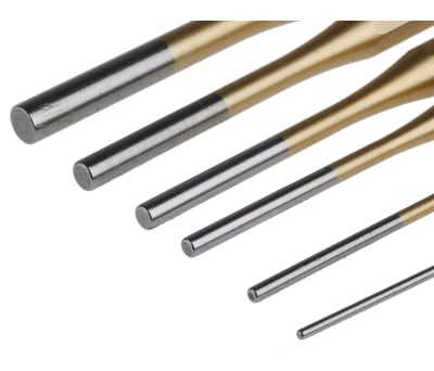 Product image for Parallel Pin Punch Set 2,3,4,5,6,8mm