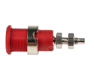 Product image for Staubli Red Female Banana Socket - Solder Termination, 1000V, 32A