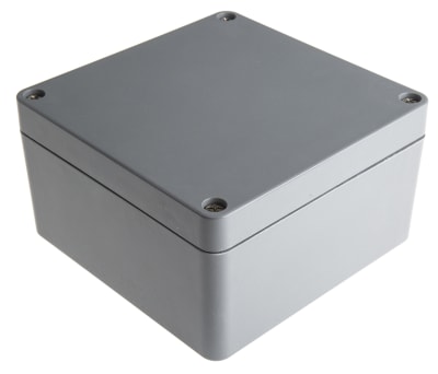 Product image for Grey polyester enclosure,160x160x90mm