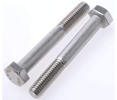 Product image for A2 s/steel hex head bolt M8 x 60mm