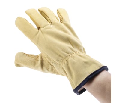 Product image for MEDIUM SIZE GRAIN COWHIDE GLOVES,1 PAIR