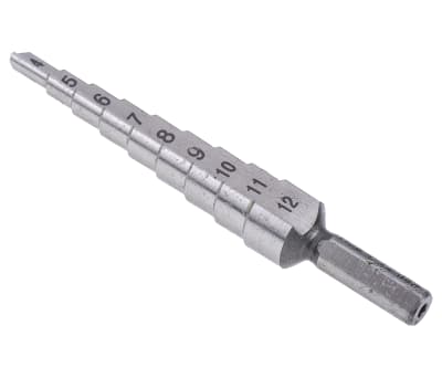 Product image for STEP DRILL HSS 4-12