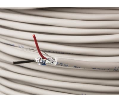 Product image for Shielded security cable,2 x 22awg LSZH