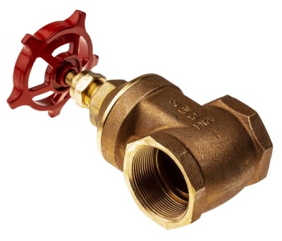 Product image for Bronze gate valve,PN20,2in BSPT