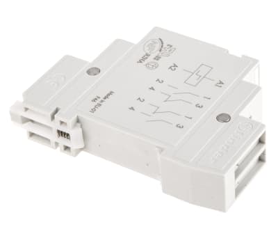 Product image for 16A 1NO 1NC step DIN relay, 230Vac