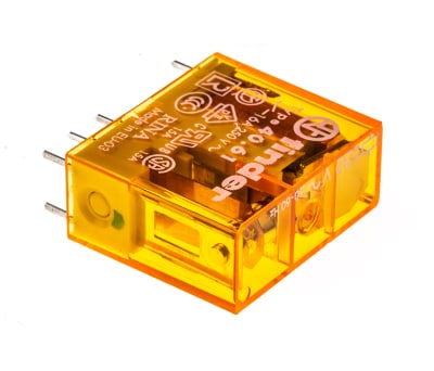 Product image for SPDT MINIATURE PCB RELAY,16A 230VAC COIL