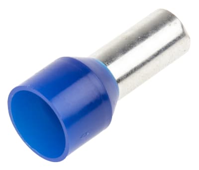 Product image for Blue bootlace ferrule,16mm sq cable