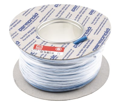 Product image for Blue flexible switchgear cable,80/0.4mm