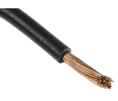 Product image for Blk flexible switchgear cable,126/0.4mm