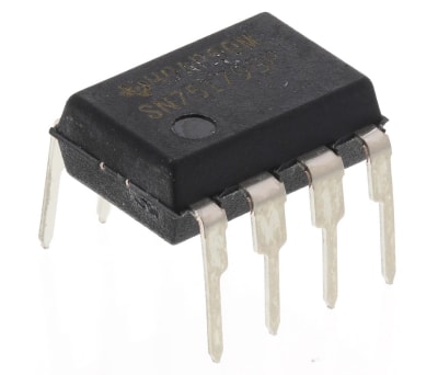 Product image for SN75179BP RS-485 LINE TRANSCEIVER, DIP8