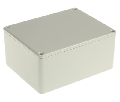 Product image for L/Grey Aluminium Box 114x89x55mm