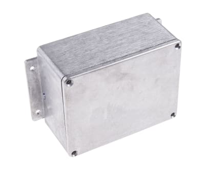 Product image for EMI/RFI flanged Al. box,140x90x55mm