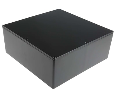 Product image for Black Aluminium Box 250x250x101mm